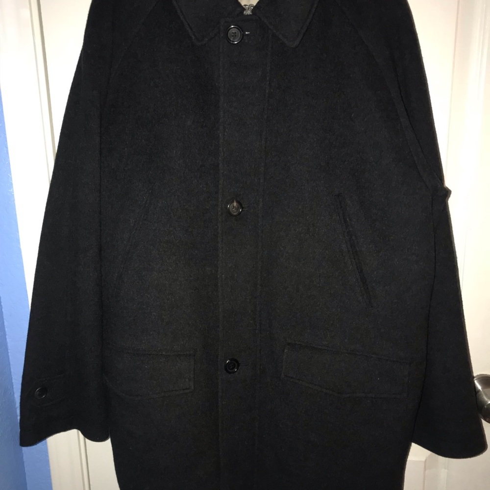 Authentic men’s Burberry wool coat